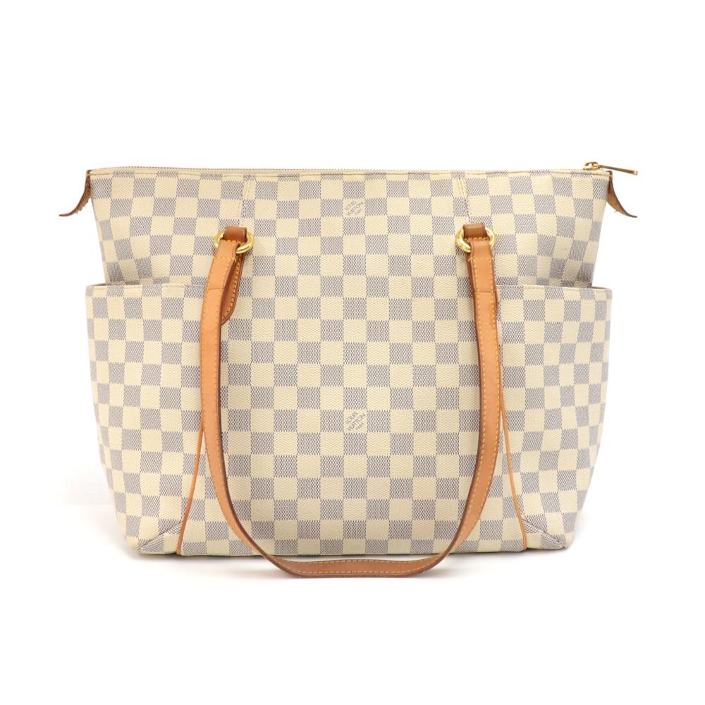 Louis Vuitto Totally PM Damier Azur Canvas Shoulder Bag