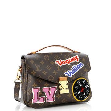 Louis Vuitton Pochette Metis Limited Edition Patches Monogram Canvas