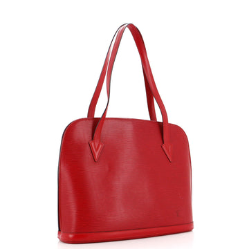 Louis Vuitton Lussac Handbag Epi Leather