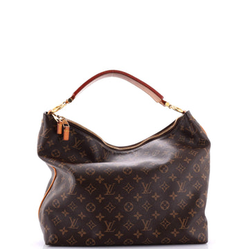 Louis Vuitton Sully Handbag Monogram Canvas MM