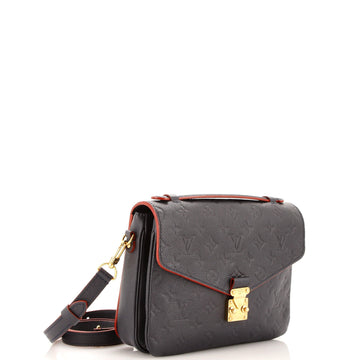 Louis Vuitton Pochette Metis Monogram Empreinte Leather East West
