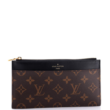 Louis Vuitton Slim Purse Monogram Canvas