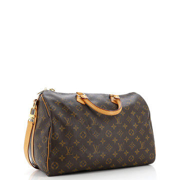 Louis Vuitton Speedy Bandouliere Bag Monogram Canvas 35