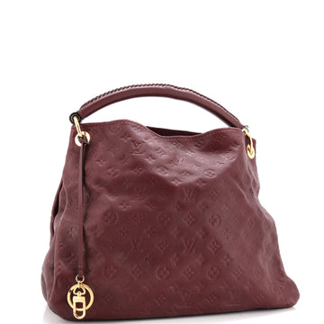 Louis Vuitton Artsy Handbag Monogram Empreinte Leather MM