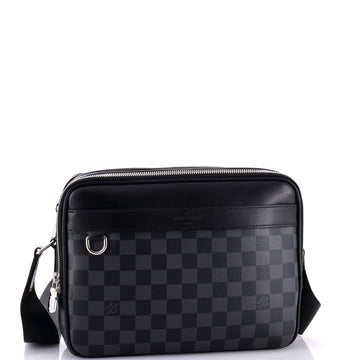 Louis Vuitton Trocadero NM Messenger Damier Graphite PM