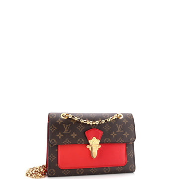 Louis Vuitton Victoire Handbag Monogram Canvas and Leather