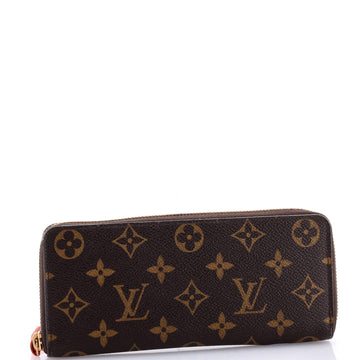 Louis Vuitton Clemence Wallet Monogram Canvas