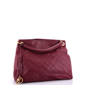 Louis Vuitton Artsy Handbag Monogram Empreinte Leather MM