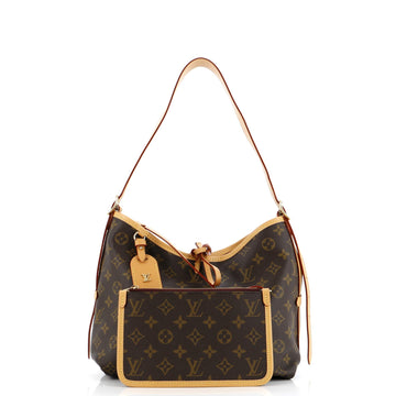 Louis Vuitton CarryAll Hobo Monogram Canvas PM