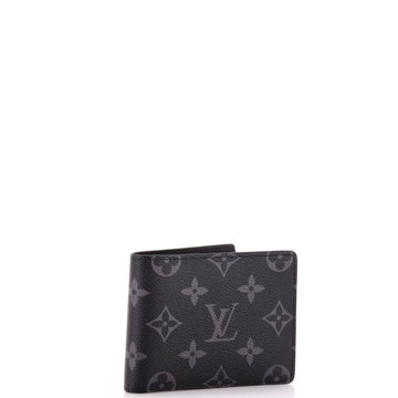 Louis Vuitton Slender Wallet Monogram Eclipse Canvas