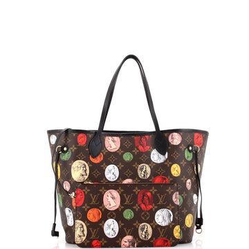 Louis Vuitton Neverfull NM Tote Limited Edition Fornasetti Cameo Monogram Canvas MM