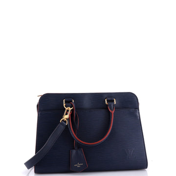 Louis Vuitton Vaneau Handbag Epi Leather MM
