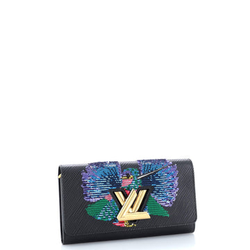 Louis Vuitton Twist Wallet Epi Leather with Sequins