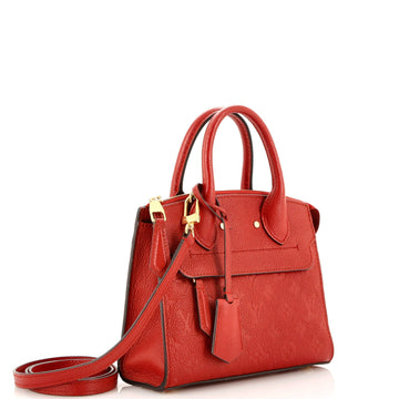 Louis Vuitton Pont Neuf Handbag Monogram Empreinte Leather Mini
