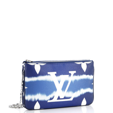 Louis Vuitton Double Zip Pochette Limited Edition Escale Monogram Giant