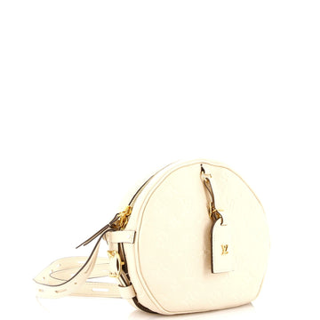 Louis Vuitton Boite Chapeau Souple Bag Monogram Empreinte Leather MM