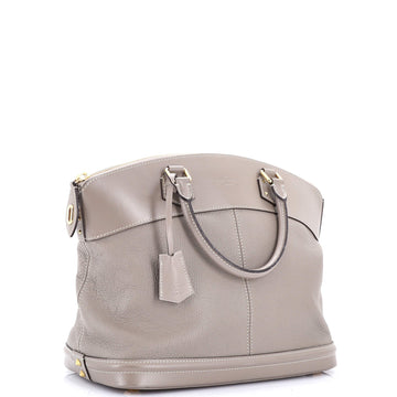Louis Vuitton Suhali Lockit Handbag Leather MM
