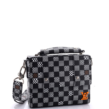 Louis Vuitton Flap Soft Trunk Messenger Bag Limited Edition Distorted Damier