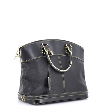 Louis Vuitton Suhali Lockit Handbag Leather MM