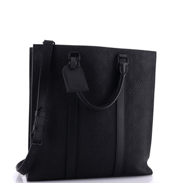 Louis Vuitton Sac Plat NV Bag Monogram Taurillon Leather