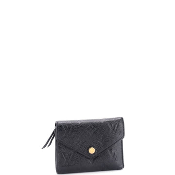 Louis Vuitton Victorine Wallet Monogram Empreinte Leather