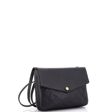 Louis Vuitton Twice Handbag Monogram Empreinte Leather