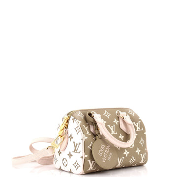 Louis Vuitton Speedy Bandouliere Bag Spring in the City Monogram Empreinte Leather 20
