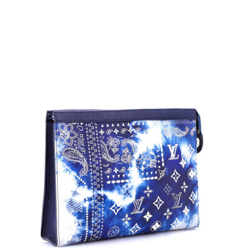 Louis Vuitton Pochette Voyage Limited Edition Monogram Bandana Leather MM