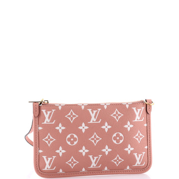 Louis Vuitton CarryAll Pochette Monogram Empreinte Leather