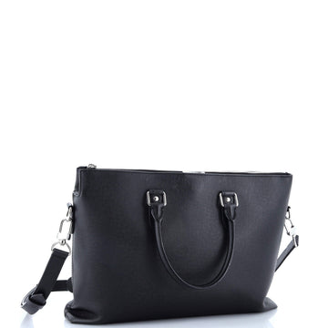Louis Vuitton Anton Soft Briefcase Taiga Leather