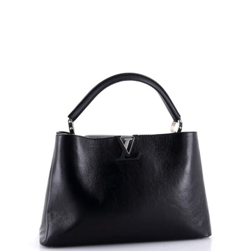 Louis Vuitton Capucines Bag Glazed Calfskin MM