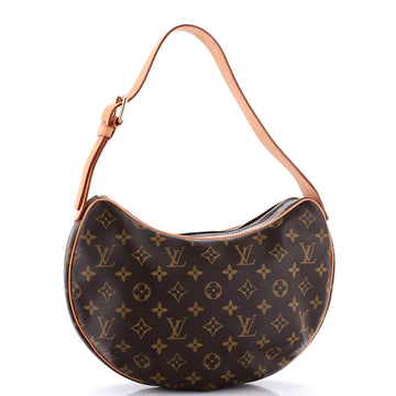 Louis Vuitton Croissant Handbag Monogram Canvas MM