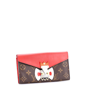 Louis Vuitton Tribal Mask Sarah Wallet Monogram Canvas and Leather