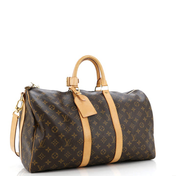 Louis Vuitton Keepall Bandouliere Bag Monogram Canvas 45