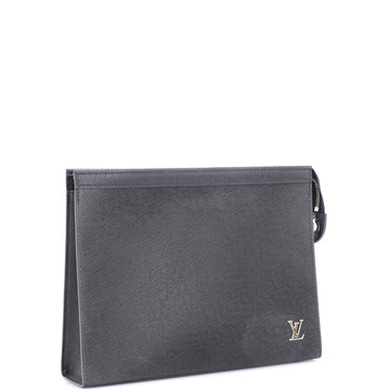 Louis Vuitton Pochette Voyage NM Taiga Leather MM
