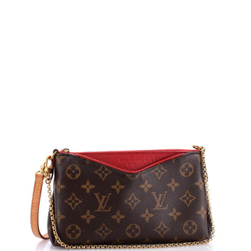Louis Vuitton Pallas Clutch Monogram Canvas