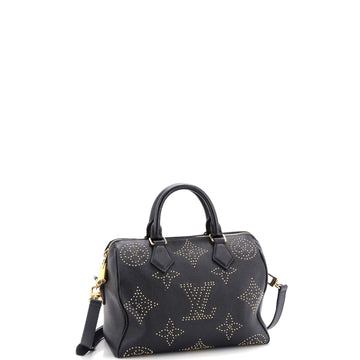 Louis Vuitton Speedy Bandouliere Bag Studded Monogram Giant Leather 25