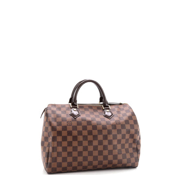 Louis Vuitton Speedy Handbag Monogram Canvas 35
