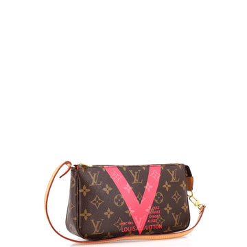 Louis Vuitton Pochette Accessoires NM Limited Edition V Monogram Canvas