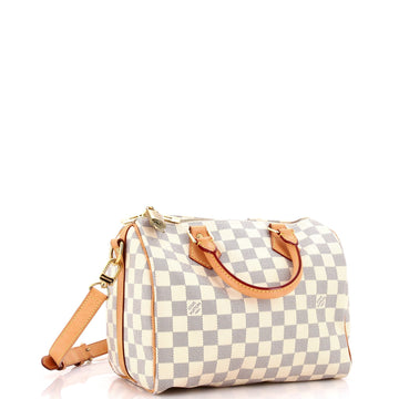 Louis Vuitton Speedy Bandouliere Bag Damier 25