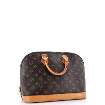 Louis Vuitton Alma Handbag Monogram Canvas PM