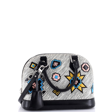 Louis Vuitton Alma Handbag Limited Edition Azteque Epi Leather BB