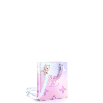 Louis Vuitton Petit Sac Plat Bag Spring in the City Monogram Giant Canvas
