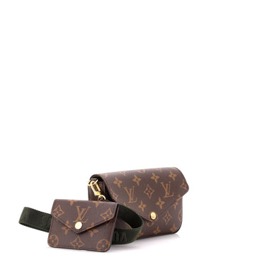 Louis Vuitton Felicie Strap & Go Handbag Monogram Canvas