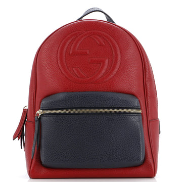 GUCCI Soho Chain Backpack Leather