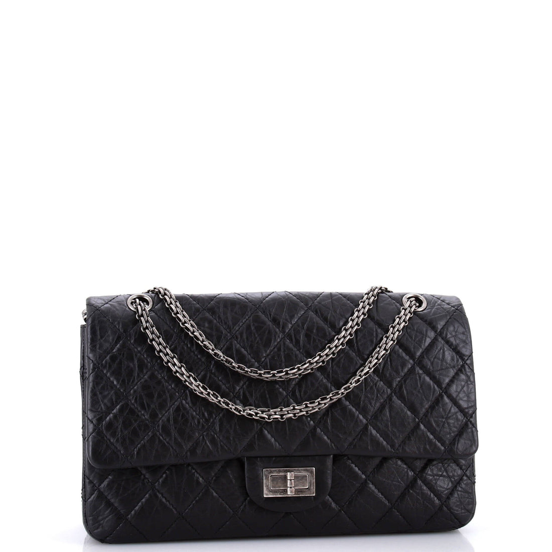 Reissue 2.55 Flap Bag Quilted Aged Calfskin 227