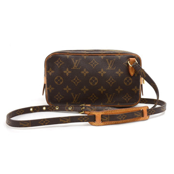 Louis Vuitto Pochette Marly Bandouliere Monogram Canvas Shoulder Bag