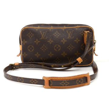 Louis Vuitto Pochette Marly Bandouliere Monogram Canvas Crossbody Bag