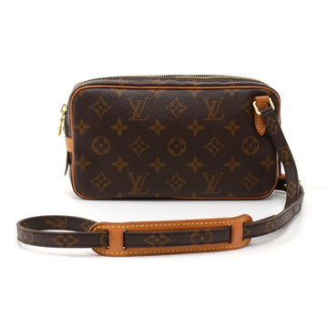 Louis Vuitto Pochette Marly Bandouliere Monogram Canvas Shoulder Bag