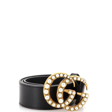 Pearly VS Marmont Belt Leather Wide 80